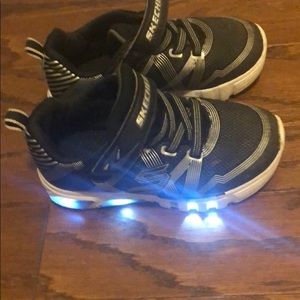 skechers toddler shoes size 10 lights